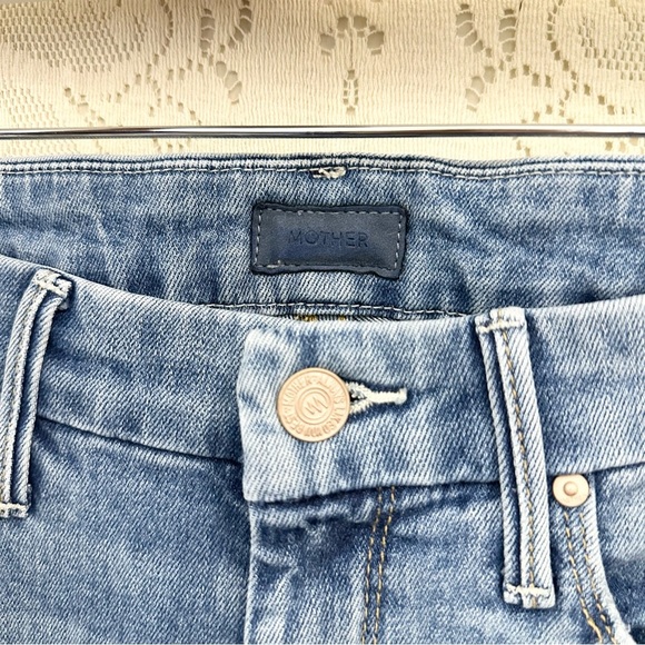 Mother Denim The Looker Ankle Step Fray in Truth Or Dare - Picture 9 of 15